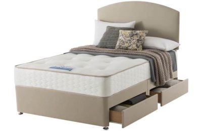 Sealy Revital Backcare Memory Kingsize 4 Drw Divan Bed